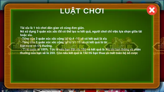 Luật chơi tài xỉu chi tiết - Hướng dẫn đầy đủ 3 Các quy tắc và luật lệ cụ thể của trò chơi tài xỉu