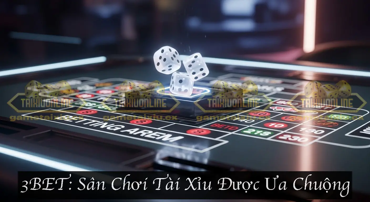 Top 10 nhà cái tài xỉu uy tín 2025 - Đánh giá và so sánh tốt nhất 19 3BET: Sân Chơi Tài Xỉu Được Ưa Chuộng